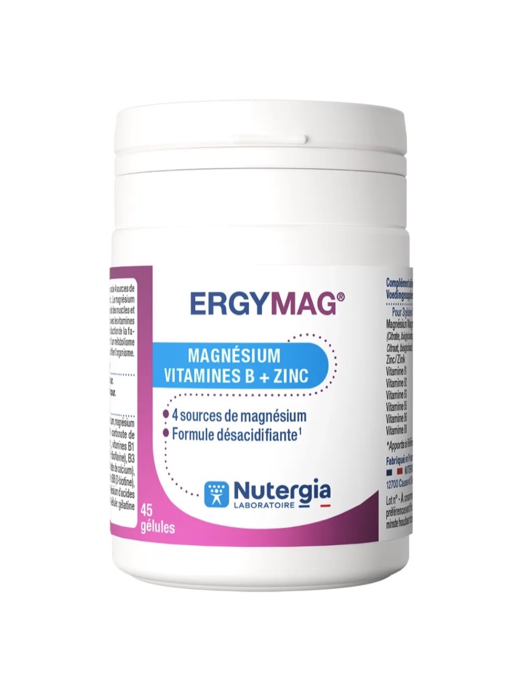 Nutergia: Ergymag, 45 capsules